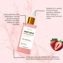 草莓香氛脱毛后身体护理油，舒缓保湿，去除脱毛后干燥，令肌肤清爽柔滑。 - 水果&柑橘香調 - 查看 2