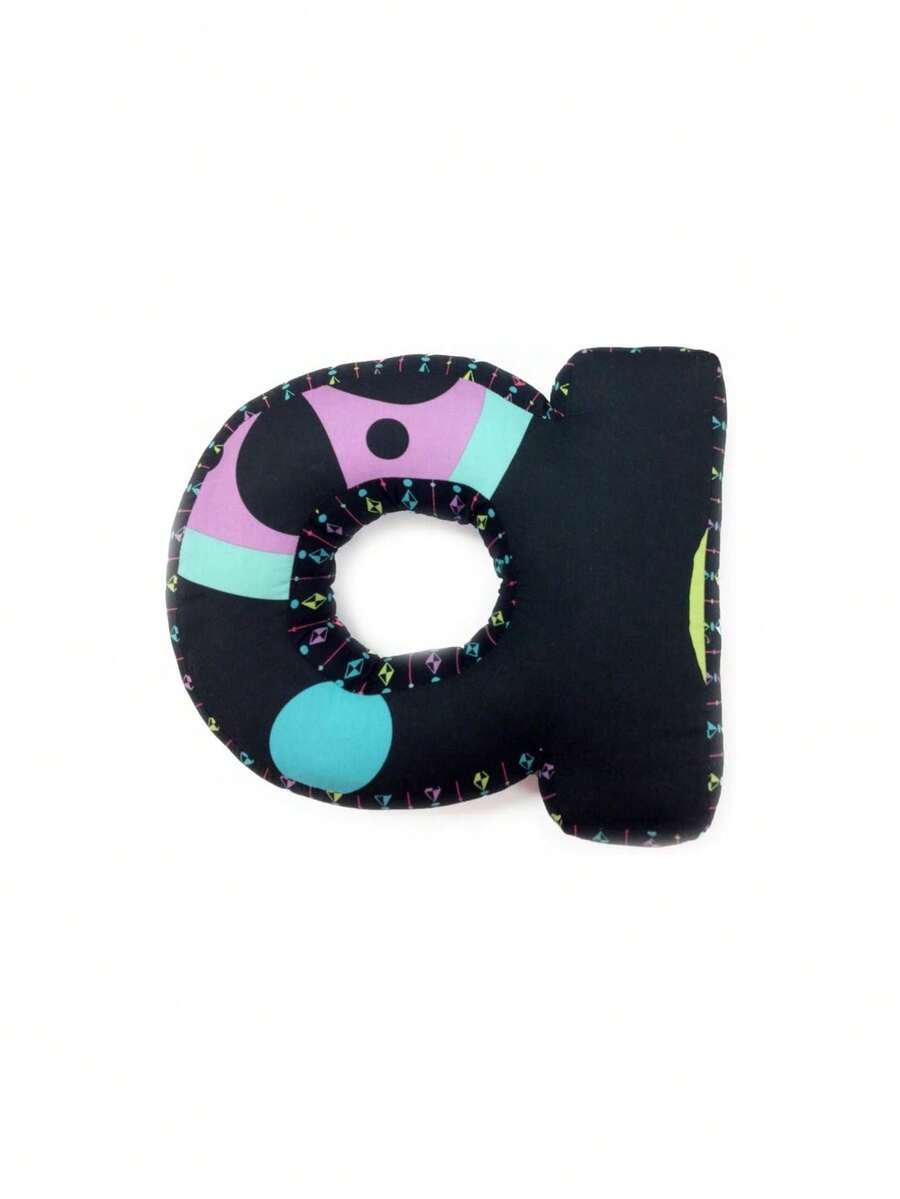 10-24058A Magical Michayla - Letter Pillow A, Multi-Color,40854381 - Multicolor - Ver 1