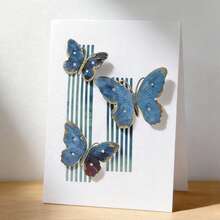 Creative Grid Dies, DIY Scrapbooking Album And Embossing Stencil, Greeting Card Making Tool, Card Paper Cutting Crafts ,Gift Card Making Template Die Cuts. - Silver - View 2