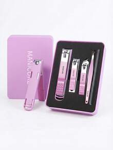 Manicure Set, Includes Nail Clippers, Nail File, Pedicure Tools, Unisex, With Travel Storage Case - Multicolor - View 9
