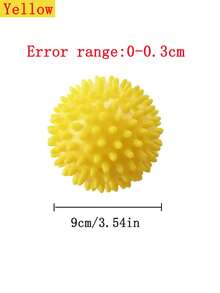 1个PVC按摩球，肌肉结节触发点治疗球，适用于肩颈、足部、手臂、腰部和臀部放松、瑜伽和健身。 - 彩色 - 查看 30