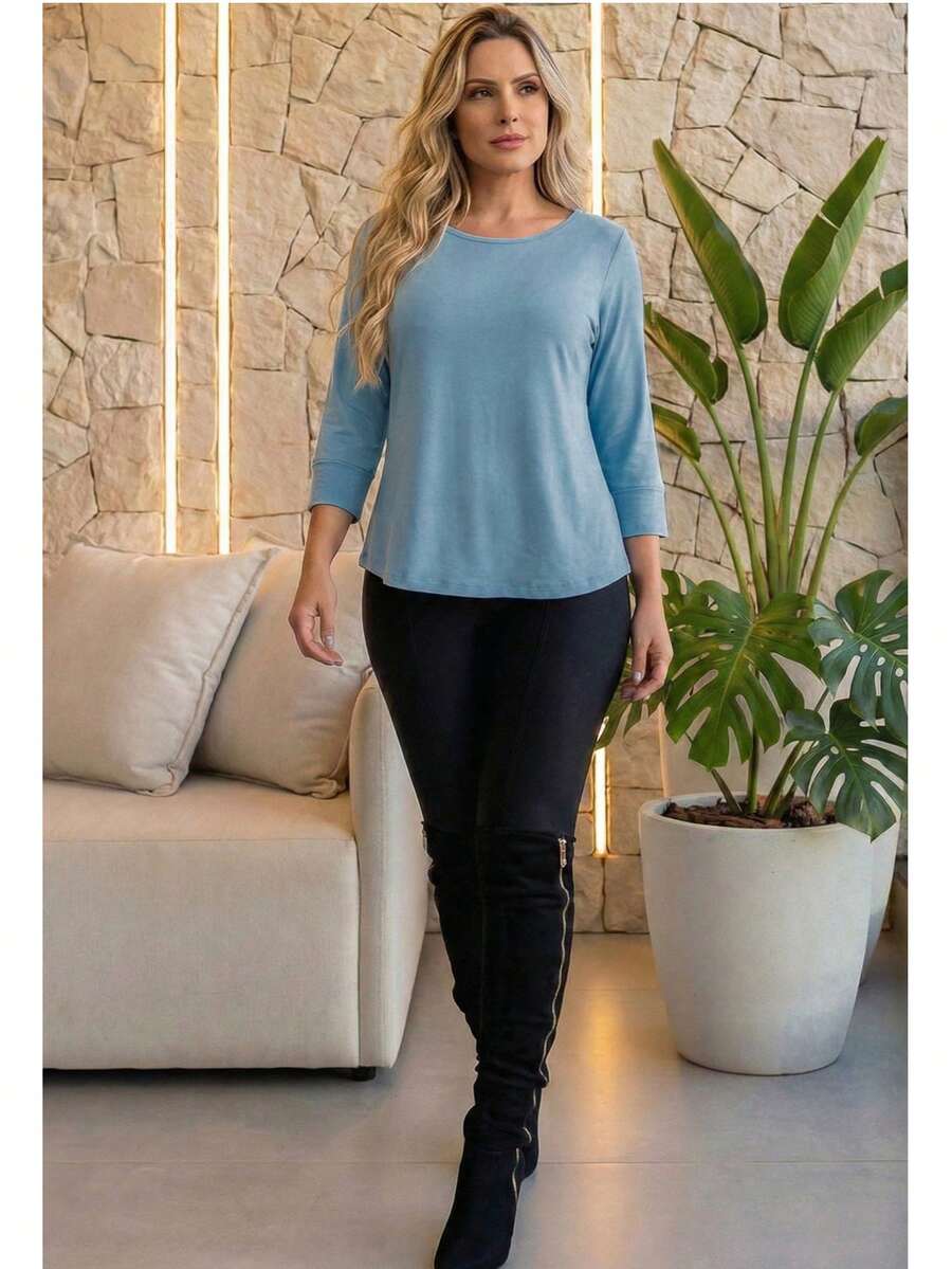Atelie Kr Women Blouses - 藍色 - 查看 1