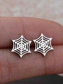 一对不锈钢小兔子耳钉，多种款式可选，包括小动物、海洋、花朵、昆虫、蝙蝠、蜘蛛网、钻石牙齿、心电图、猫狗爪印、蝴蝶、草莓、向日葵、叶子等几何图案耳钉，男女皆宜，还有章鱼、蜗牛、郁金香、心形、星星等迷你耳钉。 - 一對不鏽鋼小耳環 - 查看 66