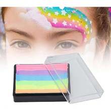 Pintacaritas Facial para Niños, Pintura para Cara Niños, Kit de Pintura Corporal a Base de Agua 6 Colores para Pintura Facial y Corporal Festivales Fiestas Pintura de Bricolaje,40855621 - Multicolor - Ver 1