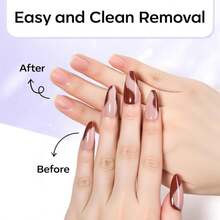 Makartt Nail Glue Remover For Press On Nails - 30ML Hema-Free, Glueoff Easy Removal Versatile Debonder For Glue On Tips, Regular Polish, Quick Glues And Semi-Cured Sticker DIY Manicure Supply - ColorA - 查看 3