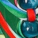 Green and Blue Beads