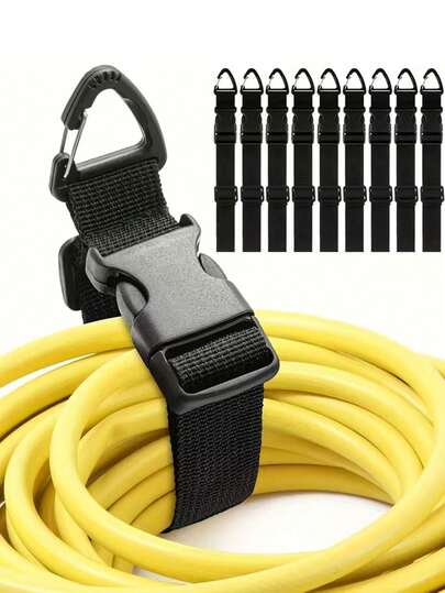 2 حزام ربط مثلثي الشكل، أحزمة أمتعة متعددة الوظائف للسفر والتنزه والحقائب الخارجية وتخزين صندوق السيارة