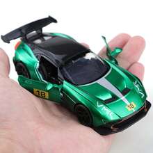 1 Stück (verpackt) 1/36 Maßstab zweifarbiges Legierung Spielzeugauto für Jungen, einige Zinklegierung Supersportwagen Stil Spielzeugfahrzeuge, Rennwagen Spielzeug, Supersportwagen Strecken Stil Spielzeug, hochwertige Legierung Druckguss Spielzeugauto, Supersportwagen Strecken Stil Legierung Spielzeugauto, Rückzugsfunktion, Seitentüren können geöffnet werden, Kinderspielzeug, geeignet für Jungen ab 3 Jahren, einzelnes Legierung Spielzeugauto, Urlaubsgeschenk, Spielzeugsammlung, Geburtstagsgeschenk, exquisites Spielzeugauto - Grün - Grün - Übersicht 6
