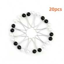 10/20pcs Women's Fashion Scarf Clips - Non-Slip Scarf Pins, Secure Headscarf Accessories - Multicolor - View 15