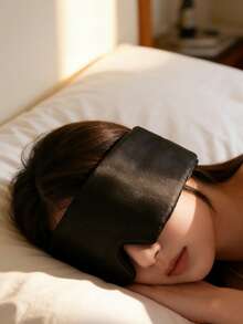 真丝睡眠眼罩，男女通用 - 奢华睡眠眼罩，可调节绑带，透气舒适，助您深度睡眠，非常适合旅行、度假、宿舍 | 遮光眼罩，适合夜间睡眠、飞行、小憩、冥想、办公、学习 | 送给她、他、大学生、青少年、闺蜜、妈妈的礼物，情人节、生日、周年纪念日、自我护理必备、水疗、放松、酒店、时差适用，男女皆宜 - 彩色 - 查看 8