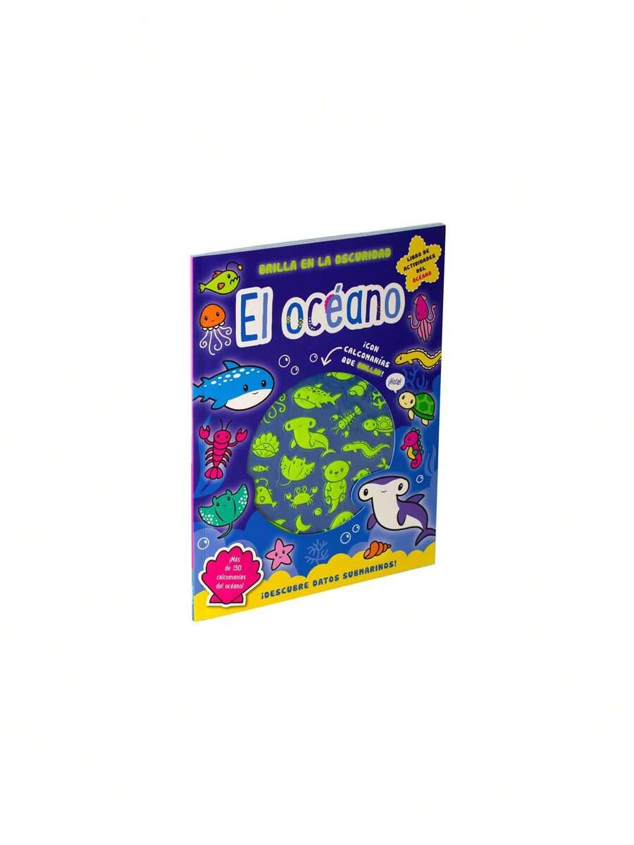 Libro infantil Brilla en la oscuridad: El oceano,40859346 - Multicolor - Ver 1