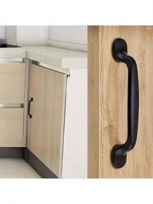 4pcs Metal Cabinet Handles - Versatile Knobs For Kitchen, Drawers & Cupboards - Multicolor - View 2