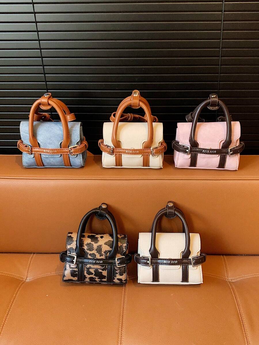 Fashionable Commuter Casual Leopard Print Mini Handbag - Leopard Color - View 1