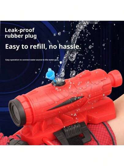Style Wrist-Mounted Water Sprayer Launcher, A Long-Distance Trigger-Operated Water Toy, Suitable For Adults And Teenagers At The Beach, Parties, Swimming Pools, Water Gun Toys, Shooting Games, Holiday Summer Gifts.