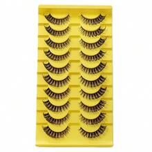 10对俄罗斯流行卷翘假睫毛，浓密大眼，多层立体卷翘，欧美妆容必备 - 濃密款 - 查看 8