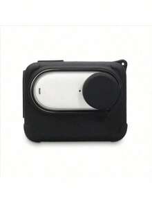 Insta360 GO3 Silicone Sleeve, Lens Cap Accessory, Protective Cover, Battery Case, Protective Shell - Black - View 7