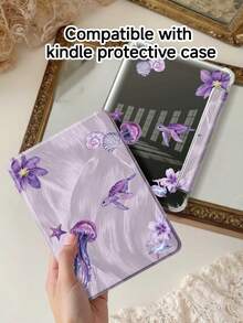 Marine Creatures Sea Turtles And Octopuses Pattern Tablet Case Compatible With Air 11-Inch M3 2025 / M2 2024, Air 5th Generation 2022 , (A16) 11 Inch 11th Generation 2025,Compatible With Samsung Galaxy Tab,Kindle Paperwhite 12th Gen 2024, Clear Back ,Fashion Pattern Protective Case,Autlueomatic Sleep And Wake-Up Function, Airbag Protection, Suitable For Gifts And Office Use - Multicolor - View 8