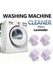 柠檬香味多功能洗衣机清洁剂：深度清洁和除臭，适用于前置和顶部装载的洗衣机 - 彩色 - 查看 9