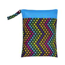 Wet Bags 1 Pack, Waterproof Reusable Travel Bags For Swimsuits, Baby Cloth Diapers, Beach, Pool, Gym Bags And Wet Clothes With 2 Pockets,Pouch,Makeup Pouch,Travel Essential - Multicolor - View 18