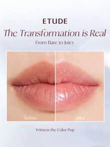 ETUDE 水光感唇釉 | 多汁糖果光澤，不黏膩豐盈唇色，韓系玻璃光澤，滋潤輕盈，適合所有膚色 - #4 Blue Ade - 查看 3
