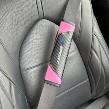 适用于宝马 X1 X3 X5 E70 F15 F48 G30 G20 F30 F10 E90 E60 Z4 的汽车安全带肩带碳纤维保护套 - 護肩帶 - 查看 6