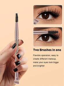 34件套化妆刷套装，包括：30支化妆刷+1个刷子清洁工具+1个头带+2个腕带 - 彩色 - 查看 5