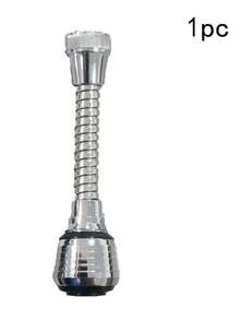 1个360°旋转厨房水龙头延长器，免工具轻松安装，可拆卸双喷头，耐用ABS和硅胶材质，防溅水、节水、防漏，通用型，适用于厨房水槽、浴室、房车、洗衣房等场所，厨房浴室必备，母亲节、乔迁、毕业、新家理想礼物 - 彩色 - 查看 10