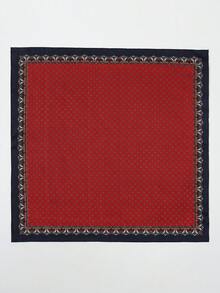 1pc Bandana Style Cashew Print Women Scarf/Headband/Neckerchief - Multicolor - View 2