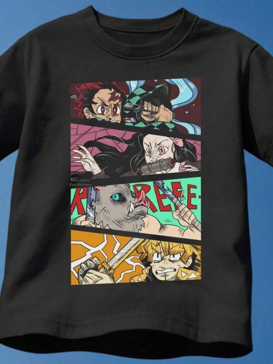 Golf Geschenke für Männer Sommer Lässig Reine Baumwolle Herren T-Shirt Parodie T-Shirt, Bootleg Anime Stil, Japanische Streetwear Manga, Aus reiner Baumwolle, Frühling/Sommer Urlaubskleidung Thanksgiving T-Shirts, Einzigartiger Muster Lässig T-Shirt, Reine Baumwolle T-Shirt, Mode Einzeldruck Lässig T-Shirt, Standard Passform T-Shirt für Herren Weich, Strapazierfähig Rundhals Lässig Top für Frühling, Sommer und Herbst - Schwarz - Übersicht 1