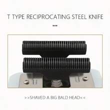 Kemei KM-3382 Electric Shaver Replacement Foil & Blade Set - Black - View 5