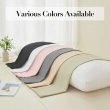 Body Pillow Cover, Ultra Soft Microfiber Long Pillowcase, Envelope Closure Large Pillow Cases 20x54 Inch (Beige) - Dark Gray - 查看 4