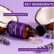 薰衣草身体精油，保湿、柔嫩、提亮、细致肌肤，改善睡眠质量，身体按摩油 - 薰衣草色 - 查看 9