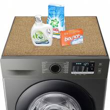 1pc 2026 New Pineapple Pattern Fabric, Tightly Woven With Good Texture, Machine Washable Protective Pad - Durable - Suitable For Washing Machine And Dryer, Easy To Clean, Can Be Used In Laundry Room And Kitchen - Multicolor - View 4