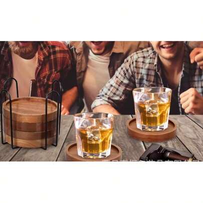 Mata termoizolacyjna, mata na stół jadalny, mata antyoparzeniowa do zapiekanek, misek, talerzy, do użytku domowego, żaroodporny garnek emaliowany, drewniana mata bambusowa