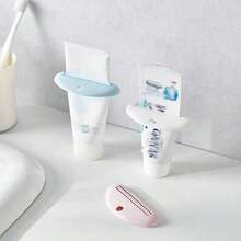 4pcs Toothpaste Squeezer, Toothpaste Clip, Facial Cleanser & Hand Cream Dispenser, Manual Squeeze Tube Roller, Home Use - Multicolor - View 11