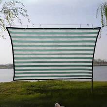 The Courtyard Sunshade Net Is Made Of High-Density Polyethylene, A Durable Material, And Is Equipped With Professional Copper Buckles For Easy Installation. As A Plant Sunshade Net, It Can Adjust Light Intensity. This Practical Sunshade Net Is Suitable For Providing Effective Sunshade Solutions For Family Courtyards. It Is Easy To Install And Can Flexibly Adjust The Sunshade Area And Coverage Position According To Actual Usage Needs. - Mint Green - View 9