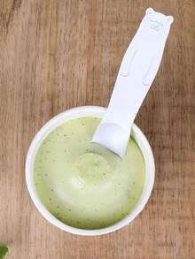 2件套不锈钢甜点勺、酸奶燕麦勺、咖啡勺、冰淇淋勺、蛋糕碗罐装勺 - 銀色 - 查看 5