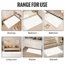 1pc Of Contemporary Kitchen Rug Featuring A Sunflower Design, Slip-Resistant Hallway And Balcony Polyester Carpet, Suitable For Bathrooms, Laundry Areas, And Entrance Doors, Machine Washable, Ideal For Home Use, Hallway Laundry Room Mat - Nhiều màu - Xem 6