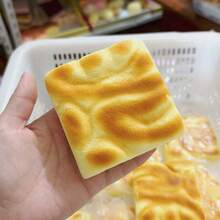 1个2026新款PU软慢回弹虎纹蛋糕捏捏乐玩具，减压款，生日、节日、圣诞节完美礼物 - 彩色 - 查看 9