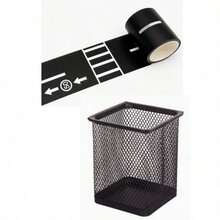 道路和纸胶带；创意道路和铁路纸质DIY设计轨道贴纸