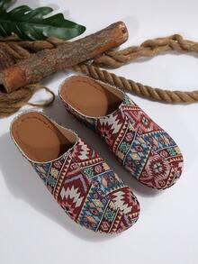 Zapatos de cuña con diseño simple e inspirado, de moda, ligeros y cómodos para mujeres. Adecuados para uso casual diario en todas las estaciones. Disponibles en tallas grandes. - Multicolor - Ver 3