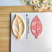 Khuôn đất sét hình bookmark - Khuôn bookmark thủ công, thích hợp để tự làm khuyên tai và đồ gốm, dụng cụ lý tưởng cho quà tặng thủ công, kiểu dáng mới lạ, đẹp và thời trang, dụng cụ thủ công bằng đất sét polymer. - Màu vàng - Xem 12
