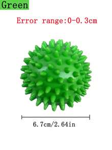 1个PVC按摩球，肌肉结节触发点治疗球，适用于肩颈、足部、手臂、腰部和臀部放松、瑜伽和健身。 - 彩色 - 查看 18