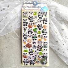 3D Embossed Crystal Animal Stickers - Decorative Stickers Suitable For Friends, Notebooks And Phone Cases - Multicolor - View 3