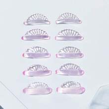 5对自粘式睫毛提升垫，柔软可塑形，长款，5种尺寸适合大多数睫毛长度，易于清洁且可重复使用，适合美睫沙龙和DIY使用。 - 粉色 - 查看 11