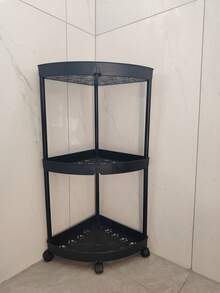 1. 一款5/4/3层多功能浴室厨房三角转角可移动滚轮储物淋浴架推车，容量大，适合放置节日礼物，可用于浴室、阳台、厨房、客厅、玄关、酒店、卧室等场所。易于拆卸，不占空间，节省空间，可有效收纳整理洗发水、洗面奶、面膜、毛巾等物品。 - 彩色 - 查看 14