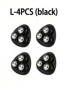 1/4pcs 360° Swivel Self-Adhesive Caster Wheels, Super Sticky Self-Adhesive Caster Wheel Set, Suitable For Trash Cans, Storage Boxes, Furniture, Mini Appliances - ABS Material With Steel Balls, Home Decor - Multicolor - View 13