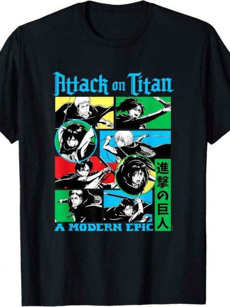 Men Outdoor Tees & Tanks - Black - View 1