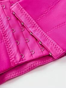 Sexy Rhinestone Chain Tassel Decorated Fishbone High-End Tank Top Camisole Short Performance Bra Top Integrated High-End Women's Fashion Tank Casual - Hot Pink - View 7