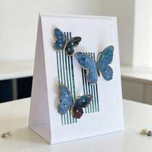 Creative Grid Dies, DIY Scrapbooking Album And Embossing Stencil, Greeting Card Making Tool, Card Paper Cutting Crafts ,Gift Card Making Template Die Cuts. - Silver - View 1